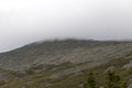 Clouds on top of Mount Washinton area viewd via Ammonoosuc rav