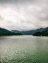 Tropical impression at Shimen Reservoir Royalty Free Stock Photo