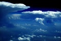 Clouds - View from Flight Royalty Free Stock Photo