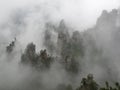 Clouds in Zhang Jia Jie Royalty Free Stock Photo