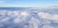 Cloudscape above cloud level