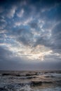 Cloudscape above the sea