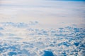 Cloudscape background . Blue sky and white cloud. Royalty Free Stock Photo