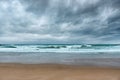 Cloudscape at the beach before a storm.