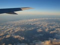 Cloudscape beneath aircraft