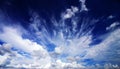 Cloudscape dramatic abstract Royalty Free Stock Photo