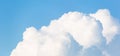 Cloudscape horizontal banner