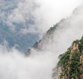 Cloudscape image of Huangshan Royalty Free Stock Photo