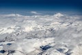 Cloudscape over Koryaksky and Avachinsky volcanoes