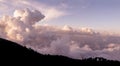 Cloudscape over Troodos mountains. Cyprus