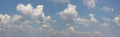 Cloudscape panorama Royalty Free Stock Photo