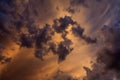 Cloudscape at Suset for Background Royalty Free Stock Photo