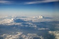 Cloudscape viewed from above