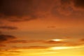 Cloudy abstract background. Sunset Royalty Free Stock Photo
