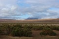 Cloudy Atacama Desert View Royalty Free Stock Photo