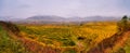 Cloudy autumn in Wachau valley Royalty Free Stock Photo