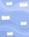 Cloudy blue sky background Royalty Free Stock Photo