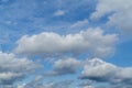 Cloudy Blue Sky, Background Image Royalty Free Stock Photo