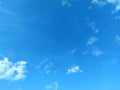 a cloudy blue sky photo for background and wallpaper Royalty Free Stock Photo