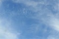 cloudy blue sky photo Royalty Free Stock Photo