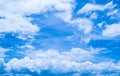 Cloudy Blue sky Royalty Free Stock Photo