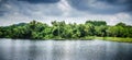 Cloudy day at Khao Hin Sorn, Chacheongsao, Thailand, nature back