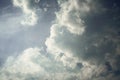 Cloudy day before rain coming Royalty Free Stock Photo