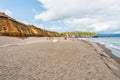 Santa Barbara Beach on the island of Sao Miguel, Portugal