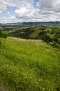 Cloudy day - View from the hill Royalty Free Stock Photo