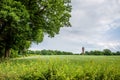 Cloudy Dutch Summer landscape in June near Delden Twente, Overijssel