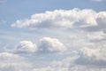 Cloudy heaven cumulus averages skies beautiful panorama Royalty Free Stock Photo