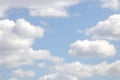 Cloudy heaven skies beautiful panorama Royalty Free Stock Photo