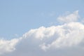 Cloudy heaven skies beautiful panorama Royalty Free Stock Photo