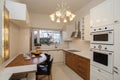 Cloudy home - Kitchen interior Royalty Free Stock Photo