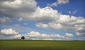 Cloudy horizont Royalty Free Stock Photo