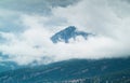 Cloudy Lake Como Royalty Free Stock Photo