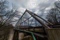 Cloudy, Moody Evening at Historic Walbridge Highway Bridge - Walbridge, Kentucky