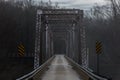 Cloudy, Moody Evening at Historic Walbridge Highway Bridge - Walbridge, Kentucky