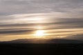 Sunrise in the Mojave Desert