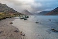 Cloudy Morning At Wast Water, Lake District, UK. Royalty Free Stock Photo