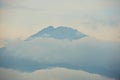 Cloudy mountain Royalty Free Stock Photo