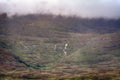 Cloudy mountain, Killarney National Park, Ireland Royalty Free Stock Photo