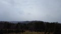 Cloudy Mountain Landscape