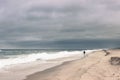 Cloudy Ocean Landscape