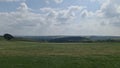 Cloudy plateu in peak district