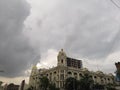 Cloudy scene in Kolkata, likely to rain