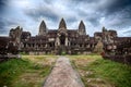 Cloudy Skies At Angkor Wat