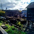 Finn Slough Heritage buildings Steveston BC