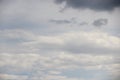 Cloudy sky, background. blue sky covered with gray clouds. After the rain