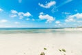 Cloudy sky over Vinoy park beach Royalty Free Stock Photo